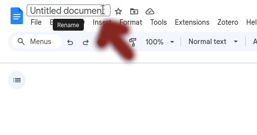 Rename Document